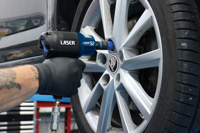 Laser Tools 9290 Magnesium Alloy Twin Hammer Impact Wrench 1/2"D - 50th Anniversary