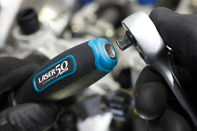 Laser Tools 9325 Socket Set 1/4"D - 23pc - 50th Anniversary