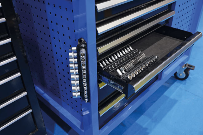 Laser Tools 9330 LocSoc Socket Set 1/4"D & 3/8"D - 21pc - 50th Anniversary