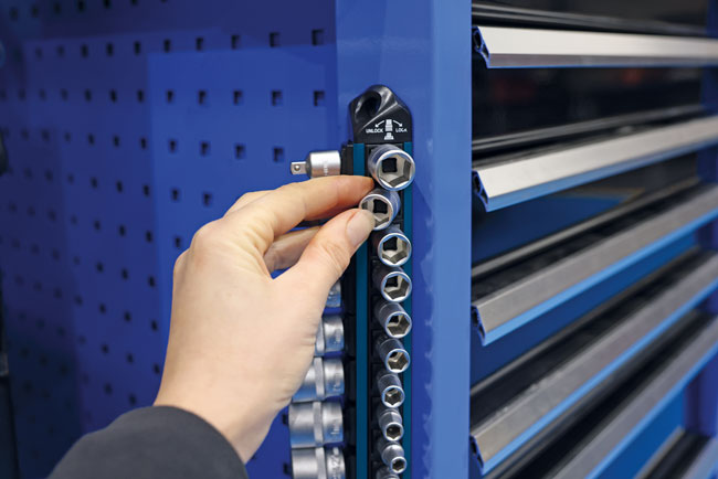 Laser Tools 9330 LocSoc Socket Set 1/4"D & 3/8"D - 21pc - 50th Anniversary