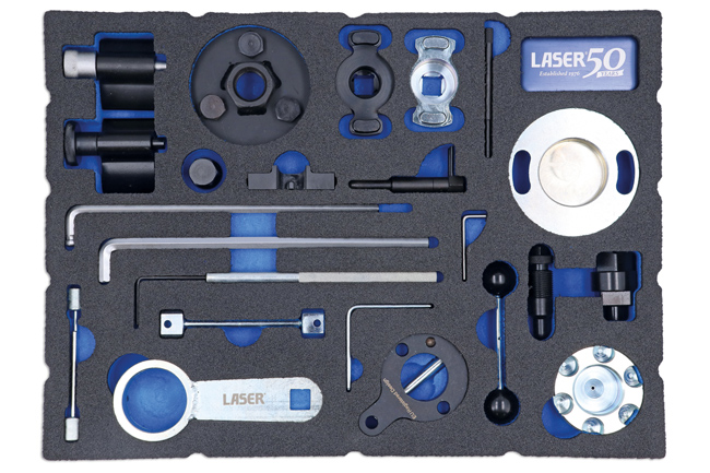 Laser Tools 9346 Engine Timing Master Kit for VW Group with Tool Box - 50th Anniversary