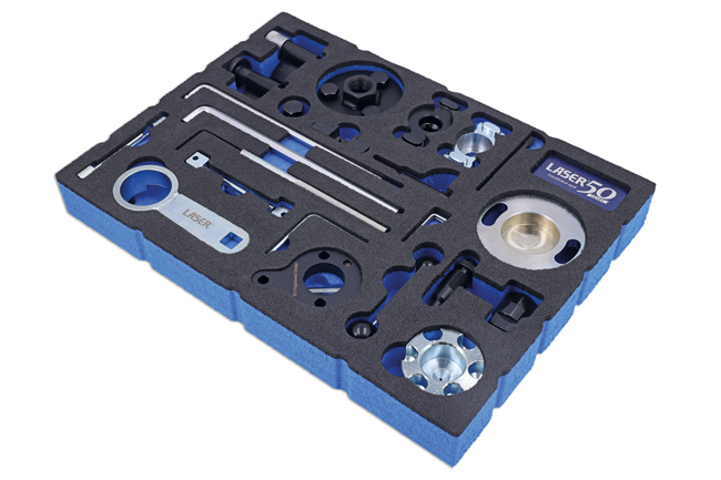 Laser Tools 9350 Engine Timing Master Kit for VW Group TDI PD, TDI, TDI CR Diesel - 50th Anniversary