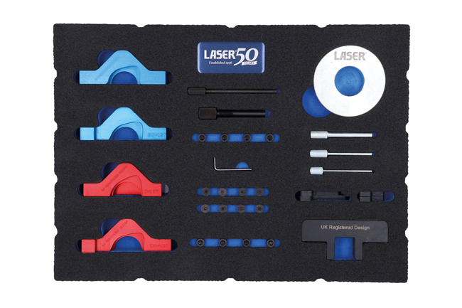 Laser Tools 9353 Engine Timing Master Kit for Ford 1.0 & 1.1L Wet Belt - 50th Anniversary