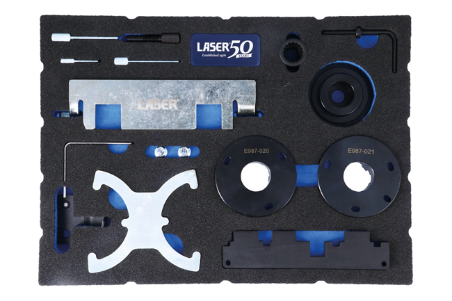 Laser Tools 9354 Engine Timing Master Kit for Ford EcoBoost, SCTi, GTDi Petrol - 50th Anniversary