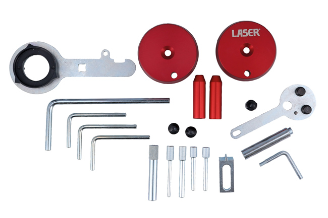 Laser Tools 9355 Engine Timing Master Kit for Ford Duratorq, EcoBlue, TDCi Diesel - 50th Anniversary