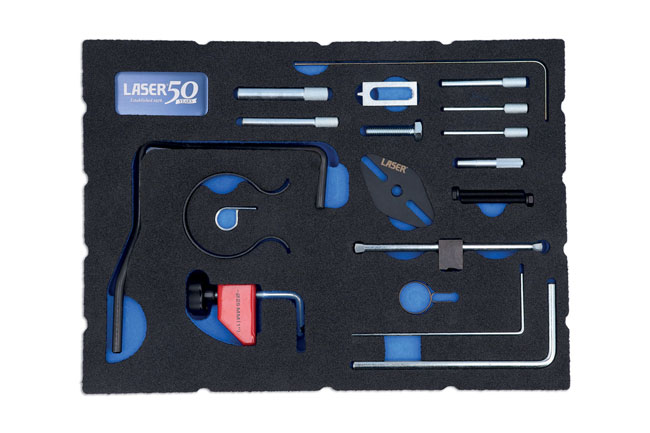 Laser Tools 9356 Engine Timing Master Kit for Stellantis Group with Tool Box - 50th Anniversary