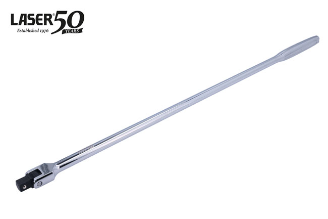 Laser Tools 9378 IndexPro Breaker Bar with Comfort Handle 1/2"D 585mm - 50th Anniversary