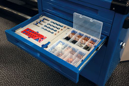 Laser Tools 62984 Sump Plug Washers & Thread Repair Kits in Foam Inlay - for 9127