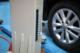 Laser Tools 9235 LocSoc Rail - 1/4"D Magnetic