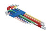 7869 Colour Coded Hex Key Set - Ball End 9pc