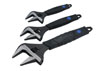 8676 Wide Mouth Adjustable Wrench Set 3pc
