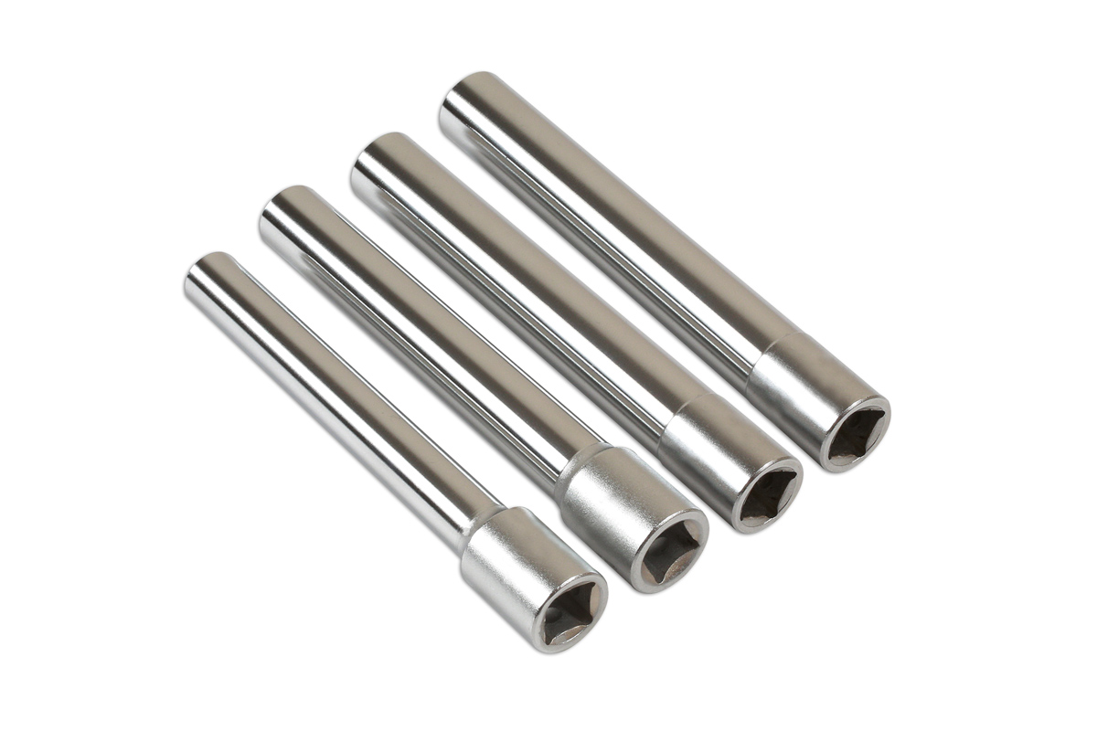 Extra Deep Sockets 3/8"D 4pc Part No. 6841 Part of the 3/8"D Socket