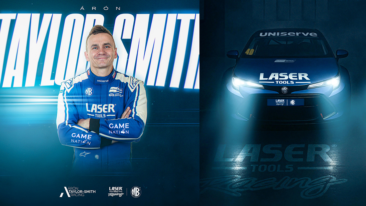 Laser Tools Racing with MB Motorsport welcomes Árón Taylor-Smith for 2026 BTCC season