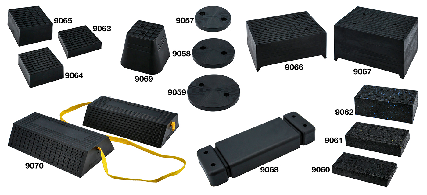 Lift smarter: durable, lightweight & oil-resistant PU Lifting Pads from Laser Tools
