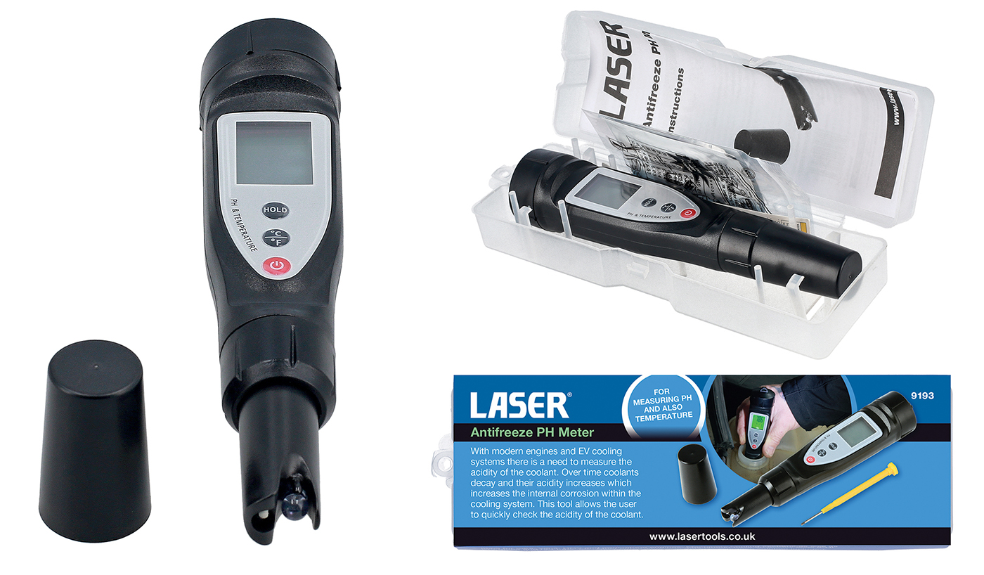 Antifreeze pH Meter — protecting modern engines and EV cooling systems from hidden corrosion