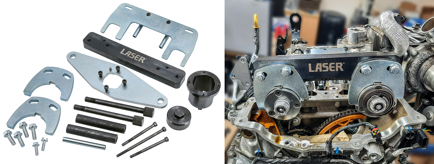 Precision locking for JLR 1.5 engines — Laser 9200 Timing Kit