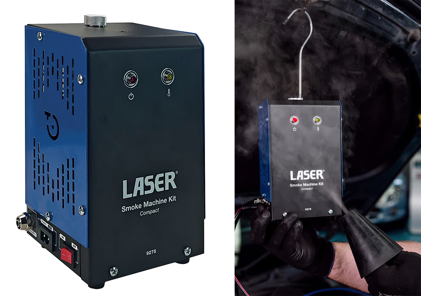 Find that annoying leak: new Laser Smoke Leak Detector Kit tracks it down fast