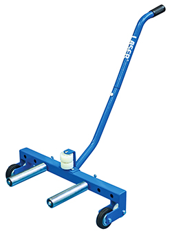 Heavy-Duty Wheel Dolly from Laser Tools – move and align HGV, 4x4 and passenger car wheels with ease!