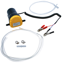 New from Laser Tools: 12V Electric Fluid Extraction Pump – fast & efficient engine oil removal