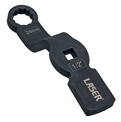 The wrench made for HGV brake calipers: tough, offset and ready to work