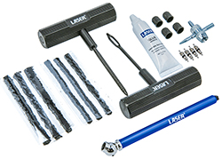 Roadside tyre trouble? The Laser Tools Emergency Tyre Repair Kit gets you going again
