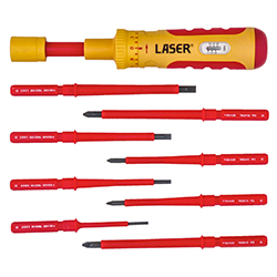Laser Tools new VDE Insulated Torque Screwdriver Set — safe live working and accurate torque for EV & hybrid components