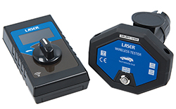 Laser Tools 9181 wireless 12V towing circuit tester — one-person tow-socket diagnostics