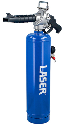 New Laser Tools Compressed Air Tyre Bead Seater — delivers a 12 litre blast for fast, reliable bead seating on cars, vans and larger 4x4s
