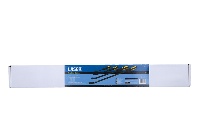 Laser Tools 3216 Pry Bar Set 4pc