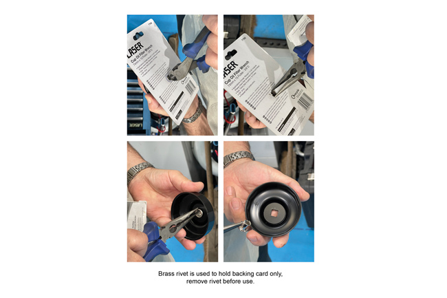 Laser Tools 4232 Oil Filter Wrench 65mm x 14 Flutes 3/8"D