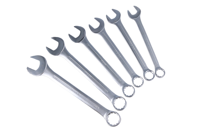 Laser Tools 4887 Jumbo Combination Spanner Set 6pc