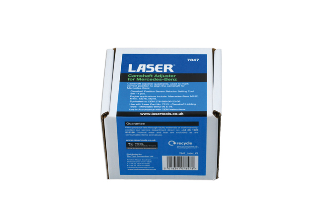 Laser Tools 7847 Camshaft Adjuster - for Mercedes-Benz