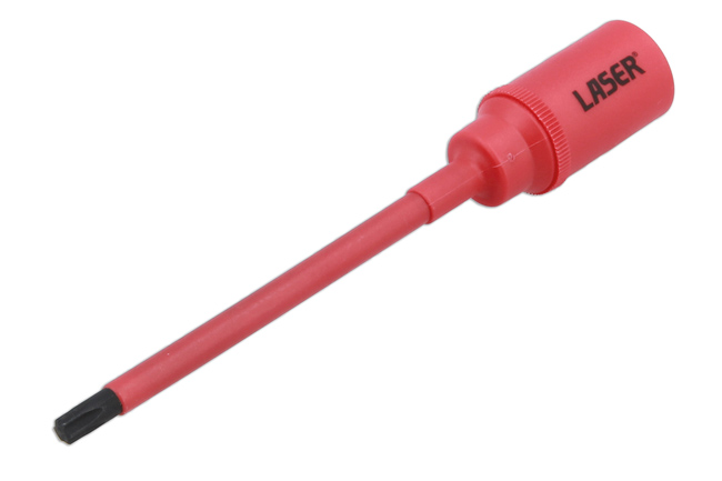 Laser Tools 8995 Insulated Extra Long Slim Series Star Bit Socket 3/8"D T30