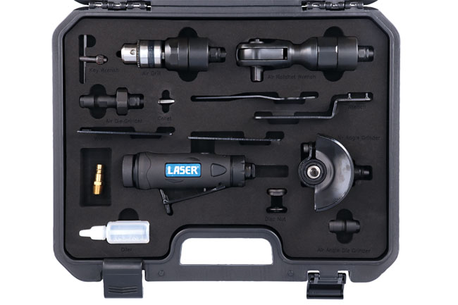 Laser Tools 9010 5-in-1 Air Tool Kit