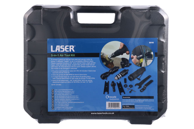 Laser Tools 9010 5-in-1 Air Tool Kit