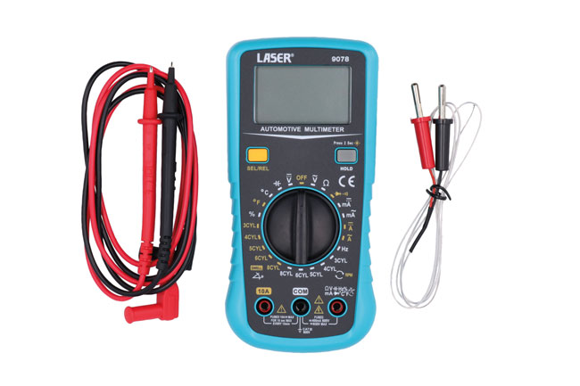 Laser Tools 9078 Automotive Multimeter CAT III