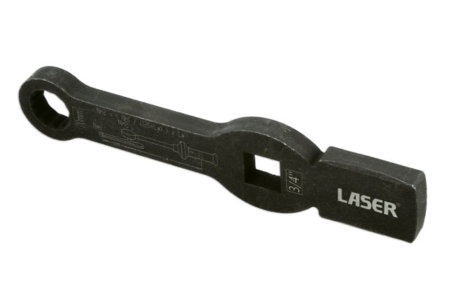Laser Tools 9141 HGV Brake Caliper Wrench - 20mm Bi-Hex