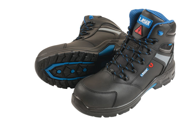 Laser Tools 9159 Waterproof Safety Work Boots, Size 8 (UK) / 42 (EU)