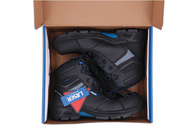 Laser Tools 9159 Waterproof Safety Work Boots, Size 8 (UK) / 42 (EU)