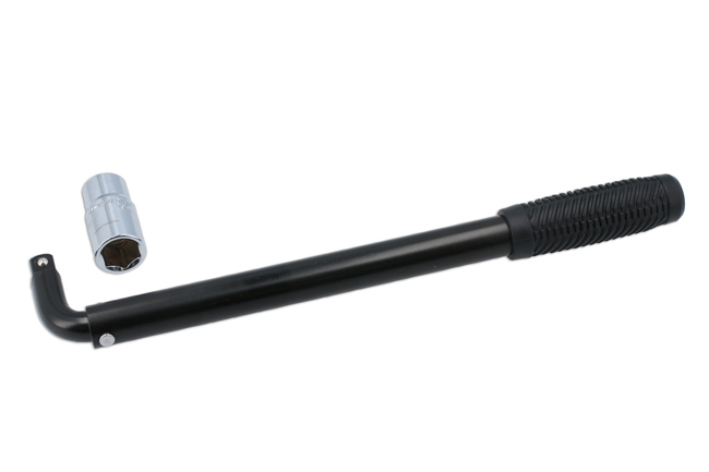 Laser Tools 9176 Pre-Set Torque Wrench with 17/19mm Flip Socket