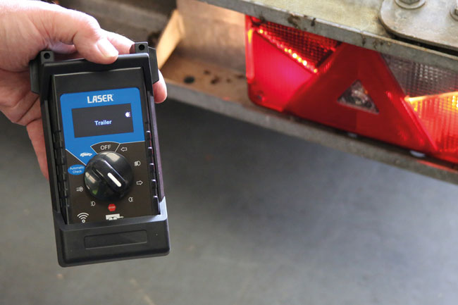 Laser Tools 9179 Wireless 12/24V Towing Circuit 2-In-1 Tester Set