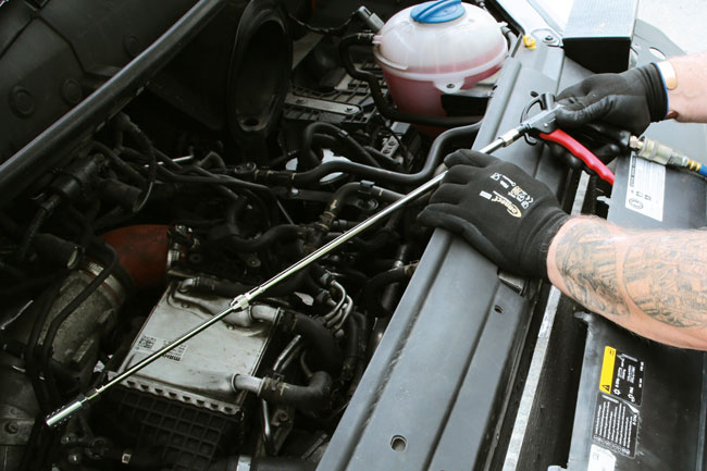 Laser Tools 9229 Air Blow Gun - Extendable with Side Holes