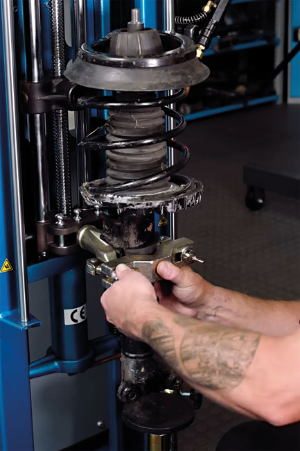 Laser Tools 9234 Macpherson Strut Spring Compressor - 1.5 Tonne Hydraulic