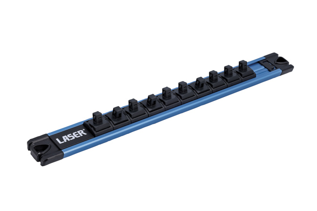 Laser Tools 9235 LocSoc Rail - 1/4"D Magnetic
