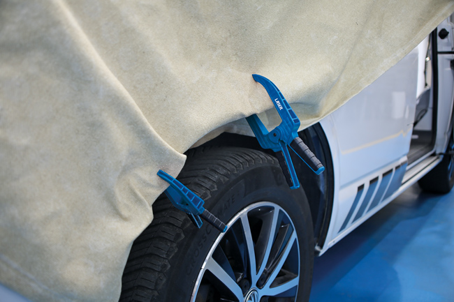 Laser Tools 9245 Composite Plastic Spring-Loaded Clamp Set - 4pc