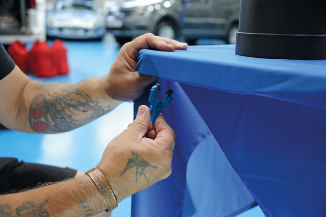 Laser Tools 9246 Composite Plastic Spring-Loaded Clamp Set 20pc