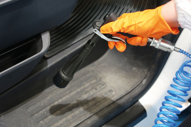 Laser Tools 9255 Swirl Gun Air Duster for HGV Cabins