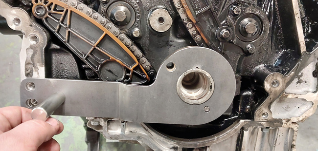 Laser Tools 9259 Crankshaft Locking Tool - for JLR AJ200D Diesel