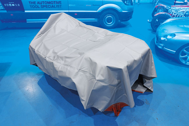 Laser Tools 9261 Fire Blanket for EV Battery 3m x 3m 1000°C