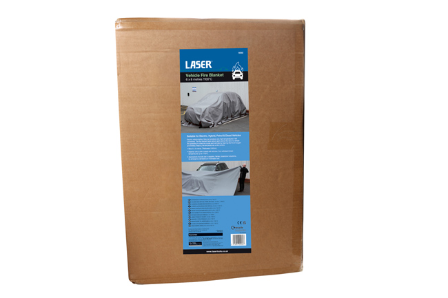 Laser Tools 9262 Vehicle Fire Blanket 6 x 8m 1100°C